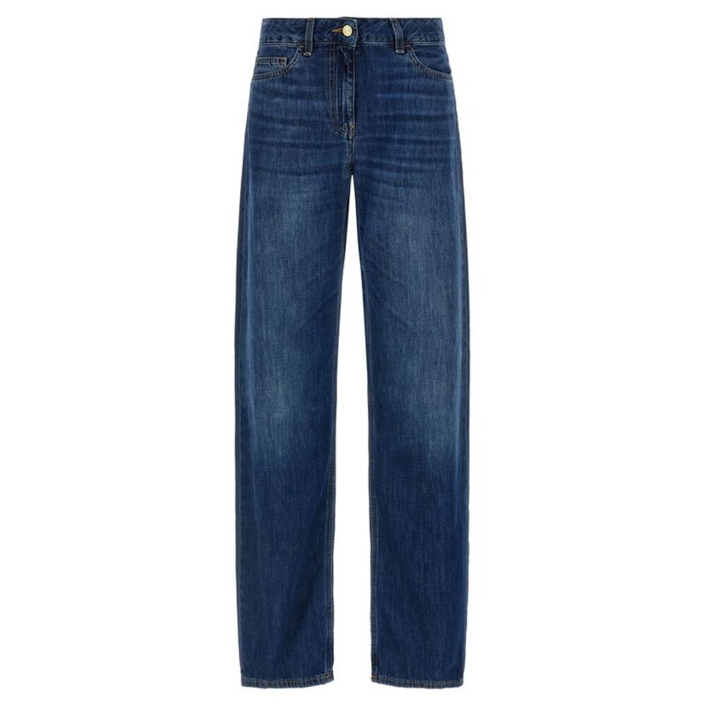 Elisabetta Franchi Blue Cotton Jeans Women's Denim